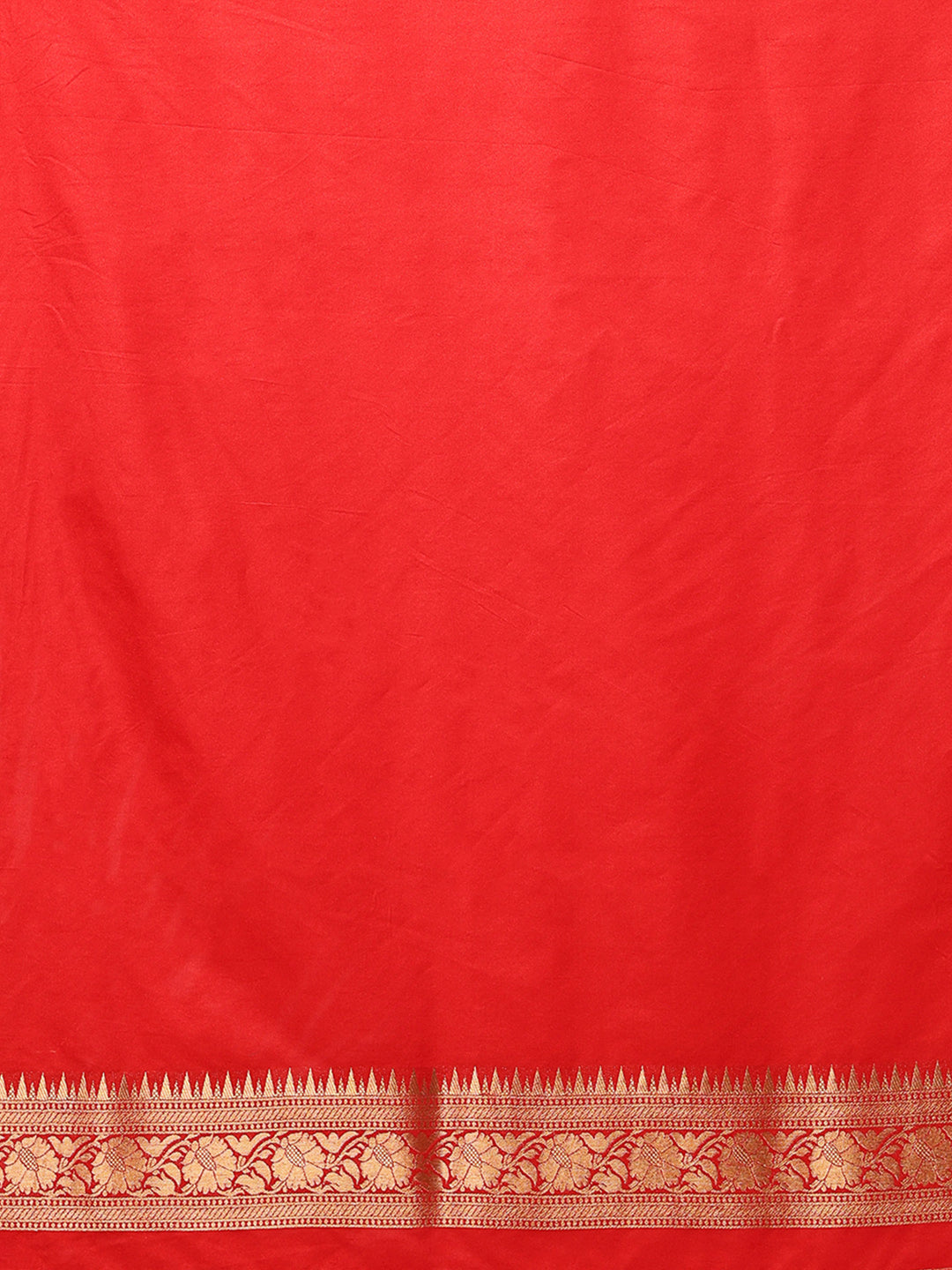 Red Dola Silk Woven Saree