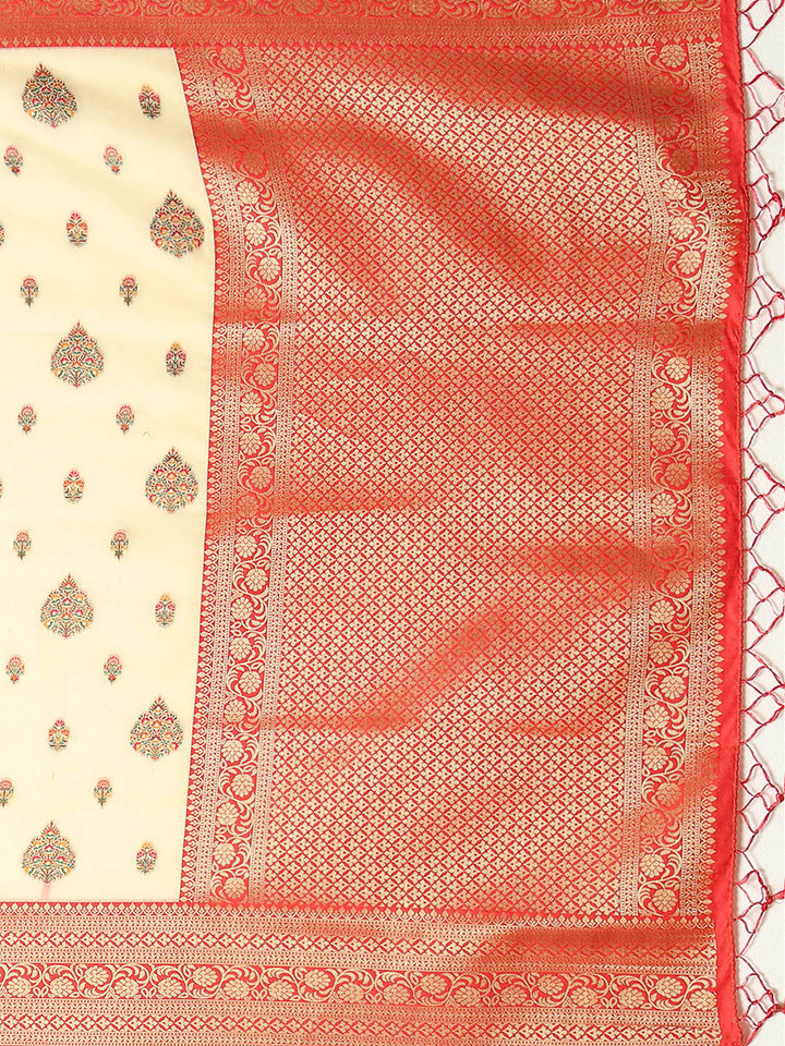 Tussar Art Silk Woven Saree
