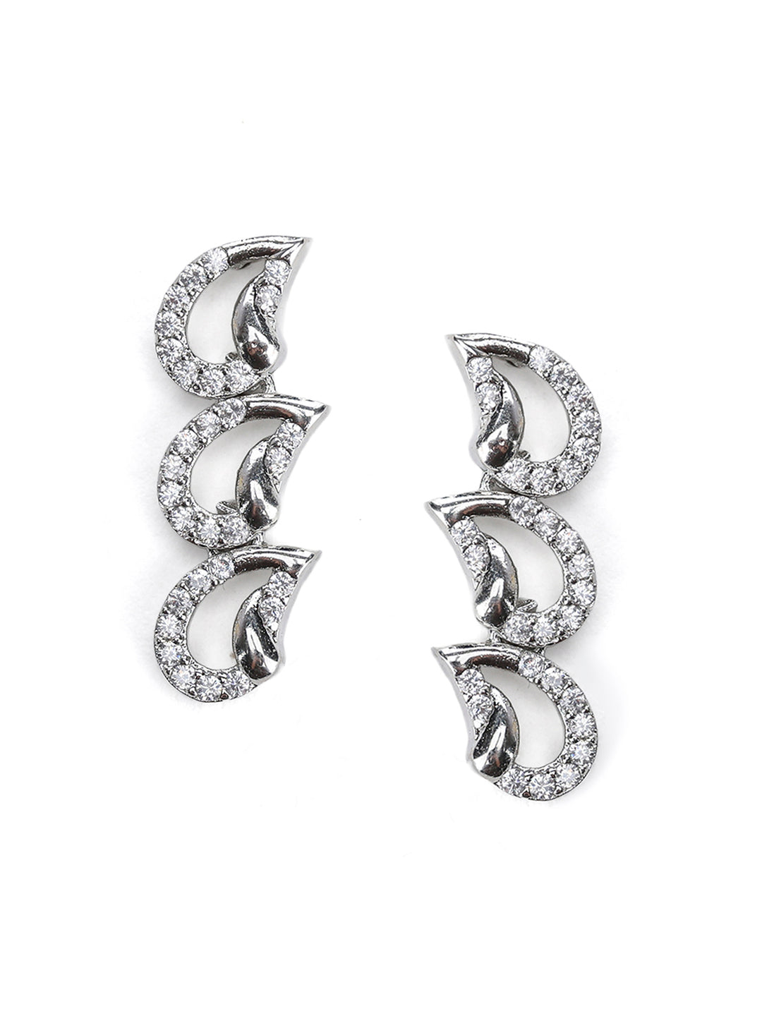Silver-White Imitation Jewelry-Set
