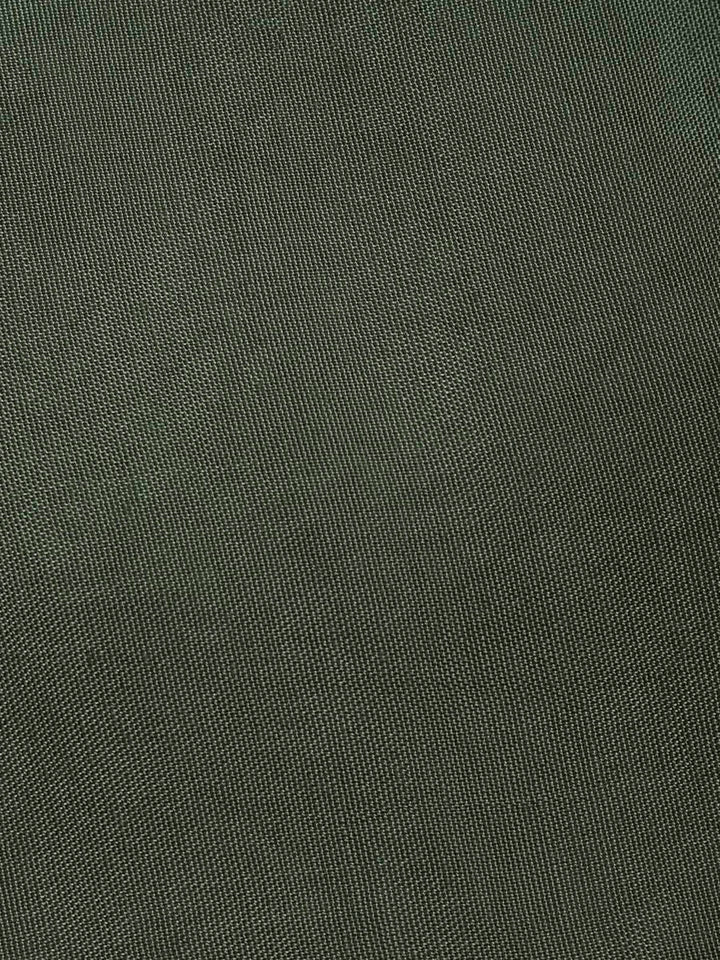 Olive Green Chanderi Woven Design Unstitched Dress Material