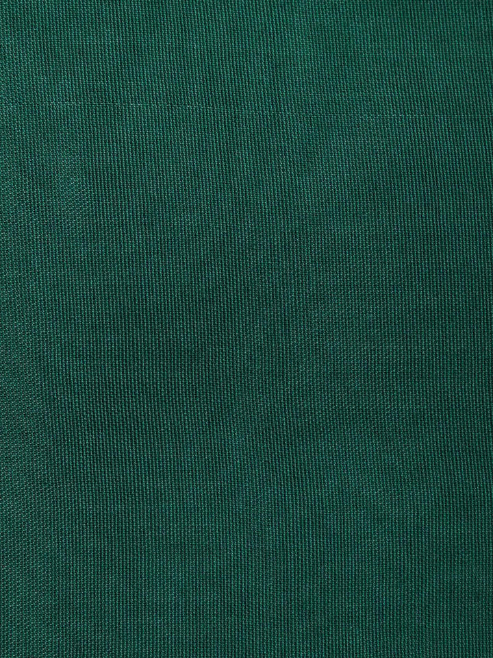 Green Chanderi Embroidered Unstitched Dress Material