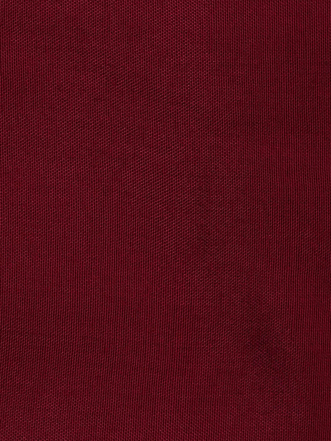 Maroon Chanderi Embroidered Unstitched Dress Material