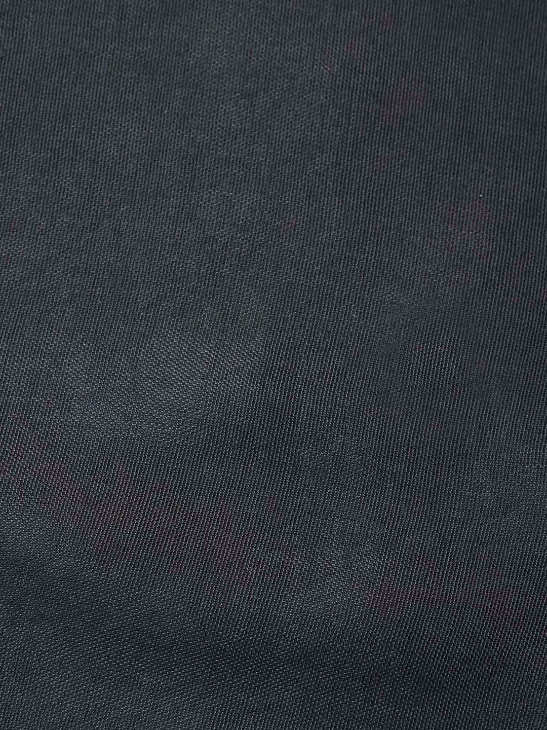 Black Chanderi Embroidered Unstitched Dress Material