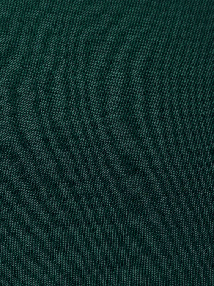 Green Chanderi Embroidered Unstitched Dress Material