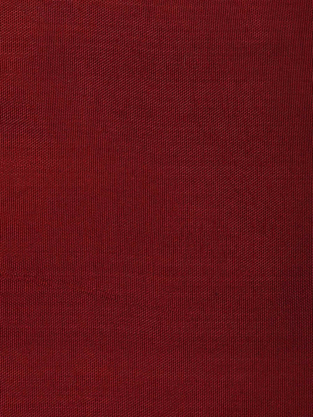 Maroon Chanderi Embroidered Unstitched Dress Material