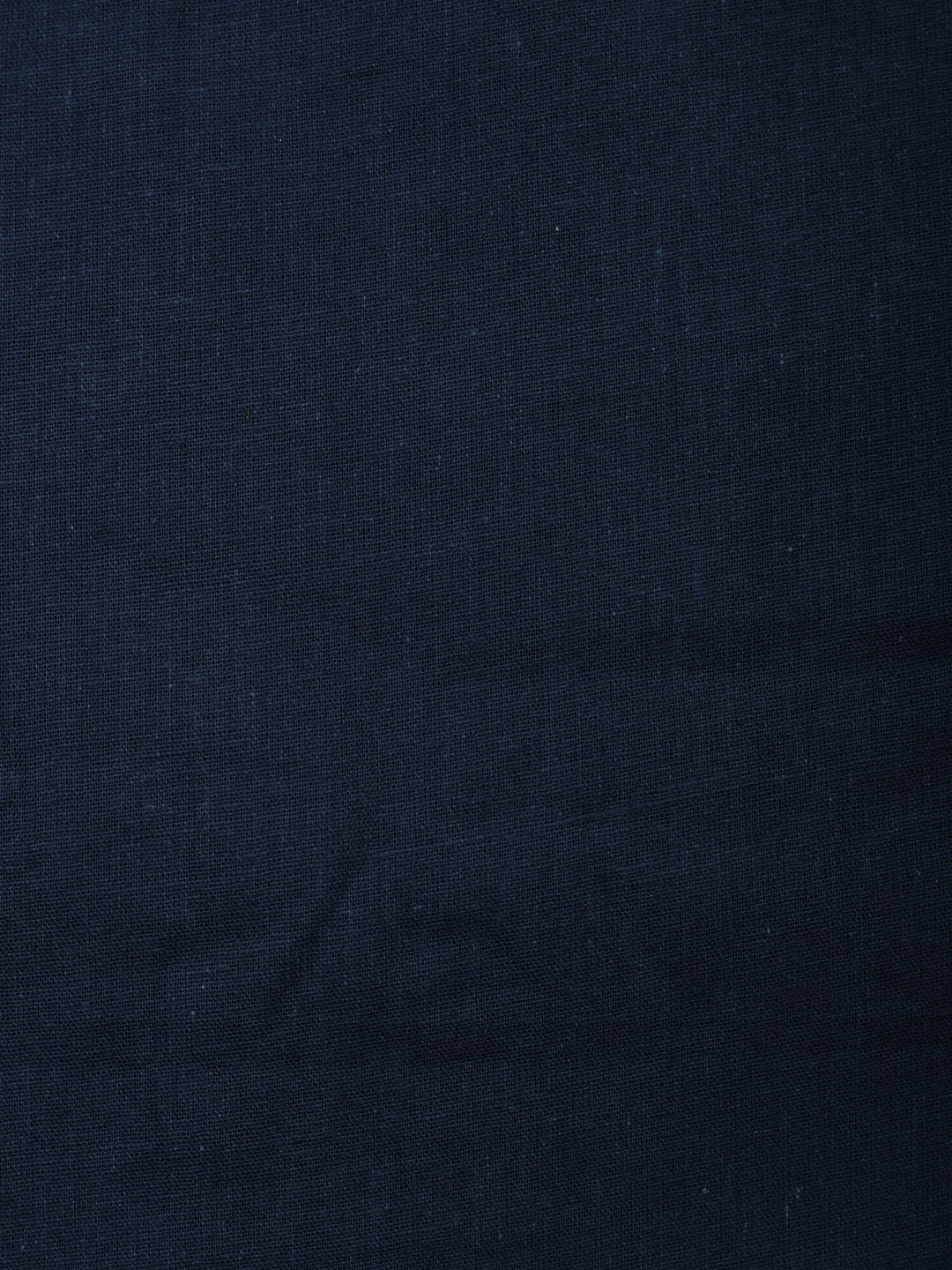 Navy Blue Cotton Blend Printed Unstitched Dress Material