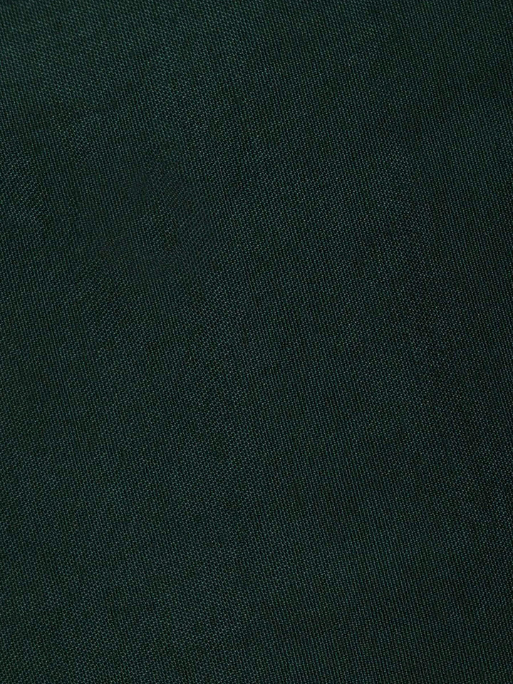 Green Chanderi Embroidered Unstitched Dress Material