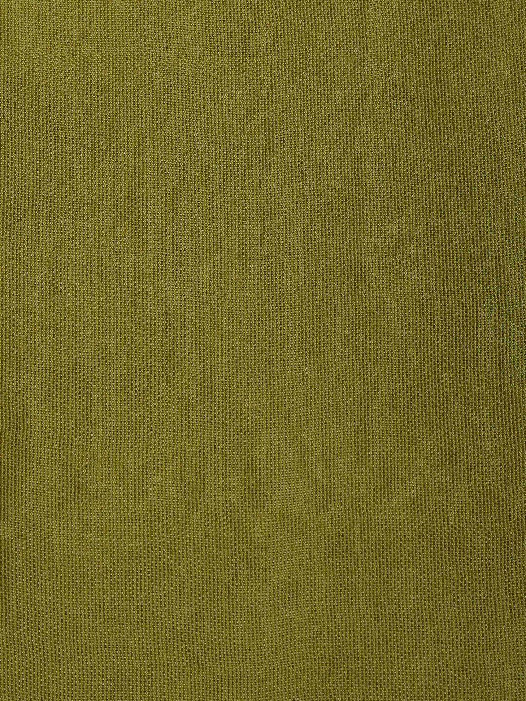 Lemon Chanderi Embroidered Unstitched Dress Material