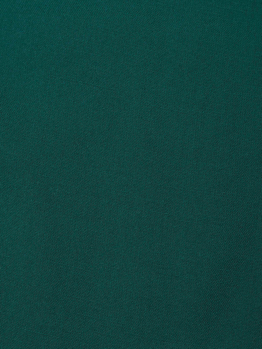 Rama Green Chanderi Embroidered Unstitched Dress Material