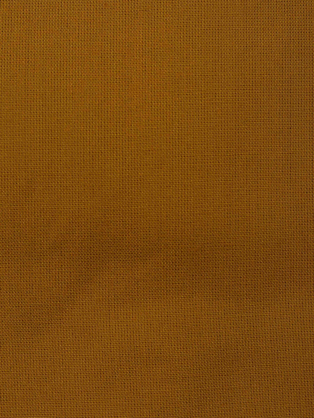 Mustard Chanderi Embroidered Unstitched Dress Material