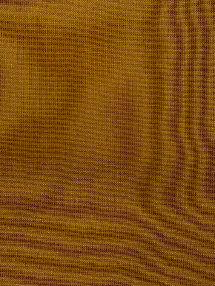 Mustard Chanderi Embroidered Unstitched Dress Material
