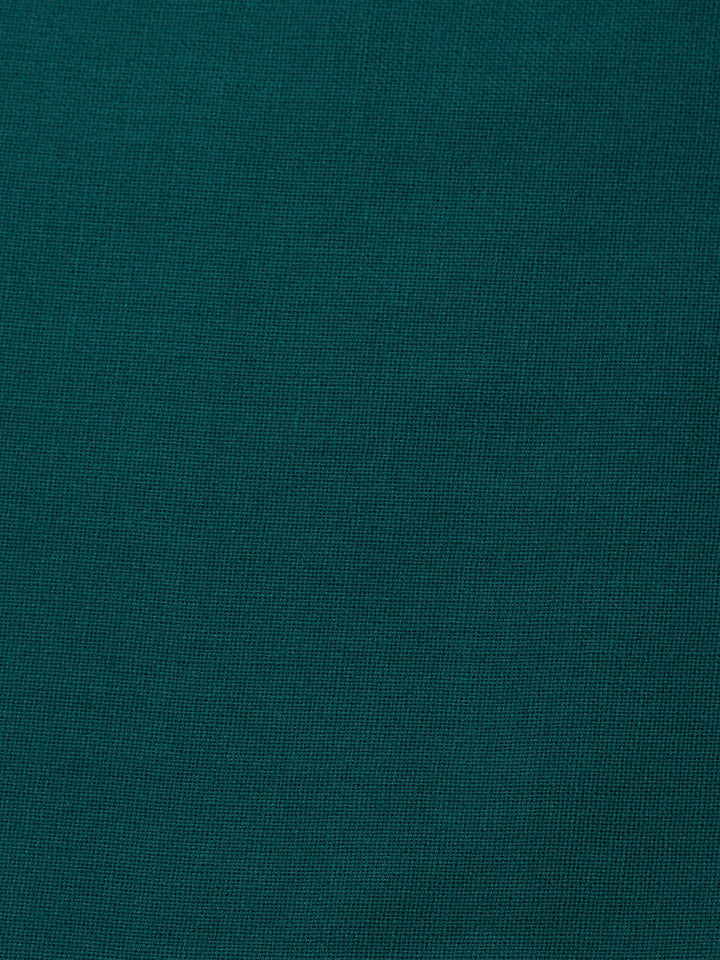 Rama Green Chanderi Embroidered Unstitched Dress Material