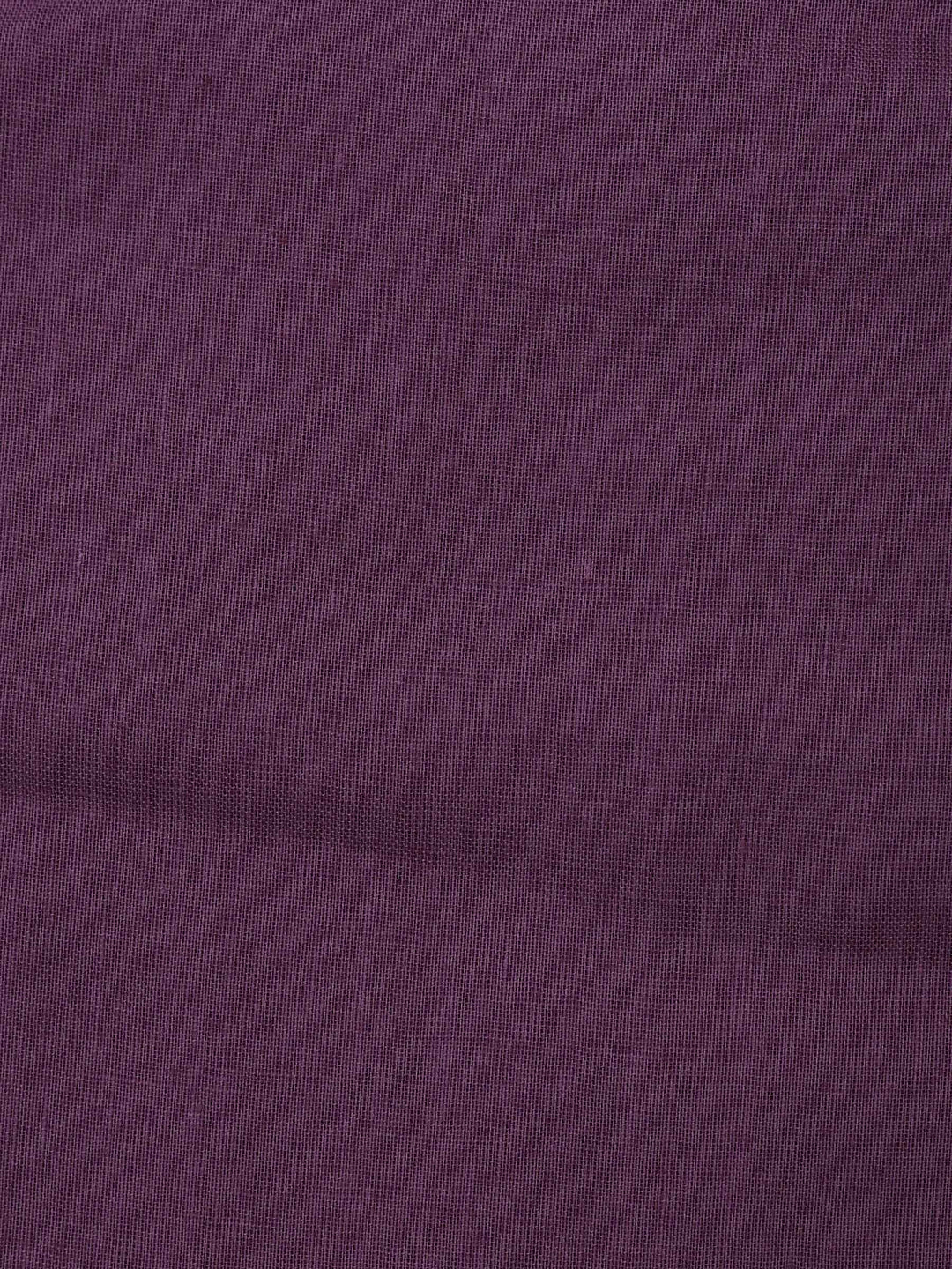 Lavender Chanderi Embroidered Unstitched Dress Material