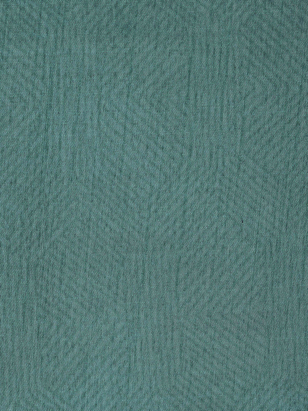 Blue Chanderi Printed Unstitched Dress Material