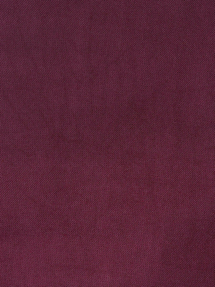 Mauve Cotton Blend Embroidered Unstitched Dress Material