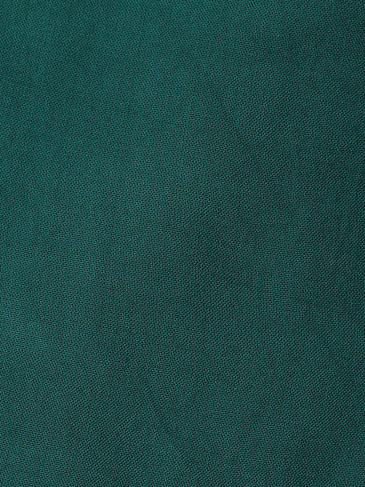 Sea Green Cotton Blend Embroidered Unstitched Dress Material