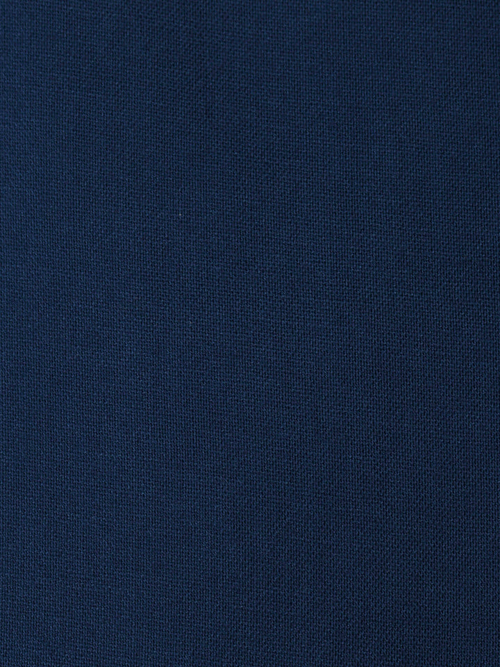 Blue Cotton Blend Printed Unstitched Dress Material