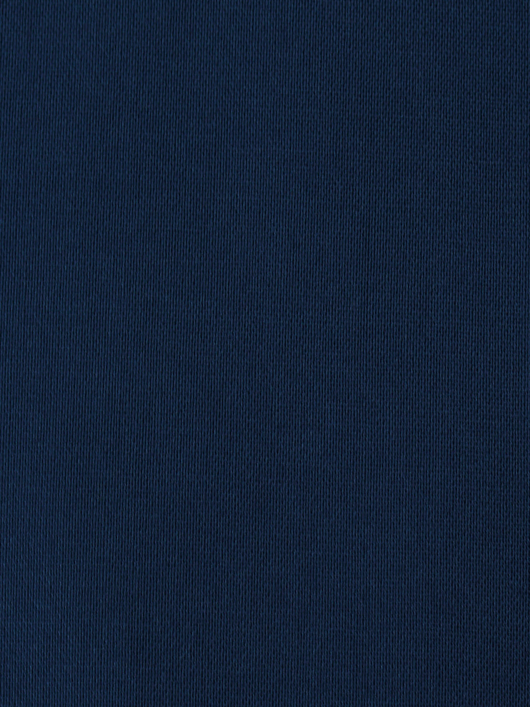 Blue Cotton Blend Printed Unstitched Dress Material
