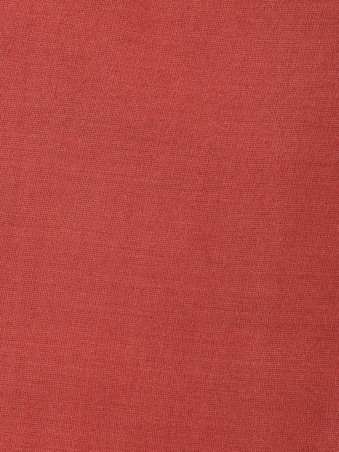 Maroon Art Silk Plain Unstitched Dress Material