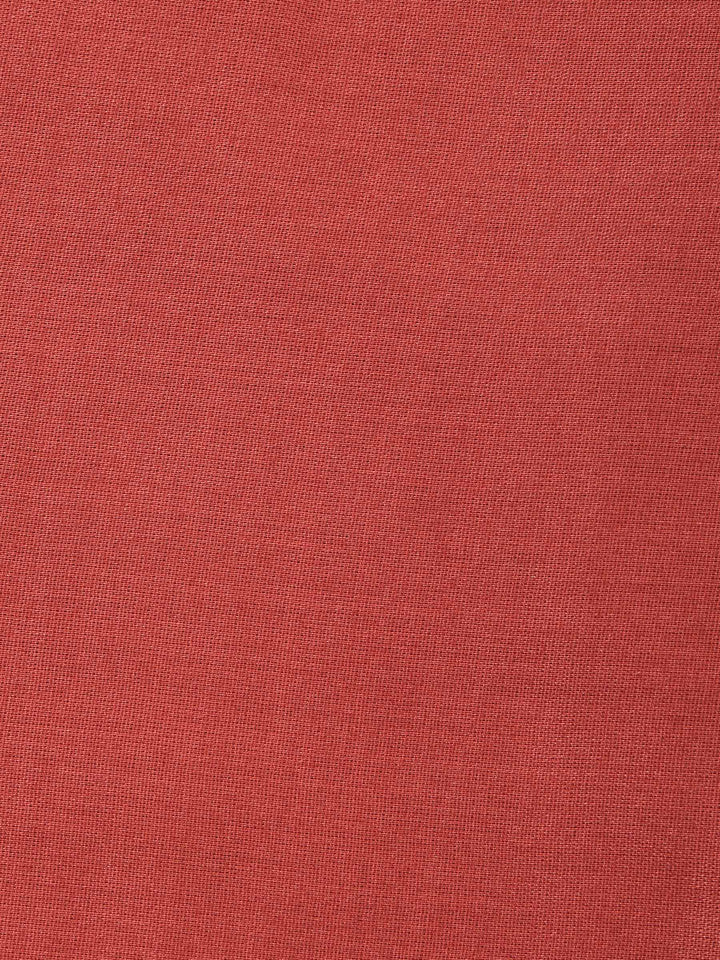 Maroon Art Silk Plain Unstitched Dress Material