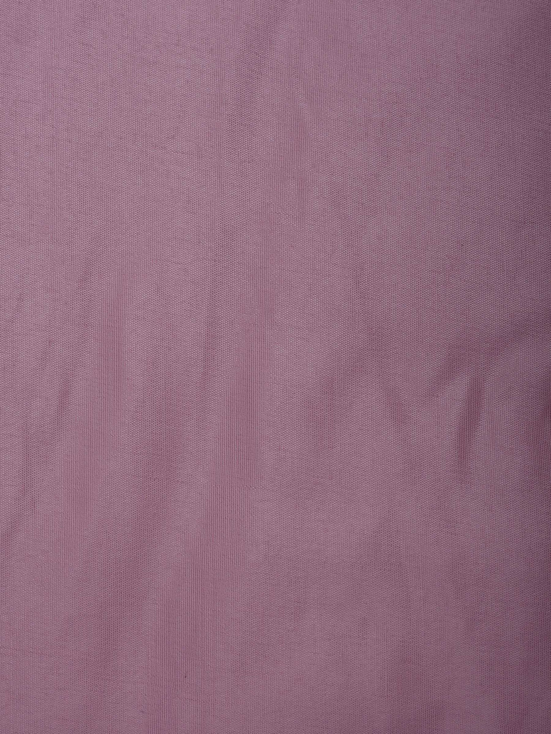Pink Chanderi Embroidered Unstitched Dress Material