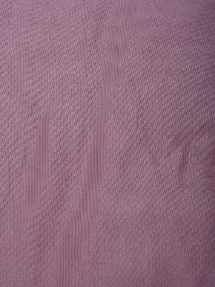 Pink Chanderi Embroidered Unstitched Dress Material