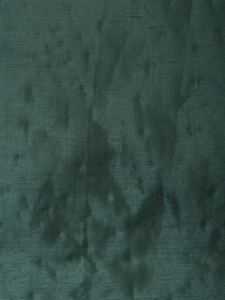 Green Tissue Embroidered Unstitched Dress Material
