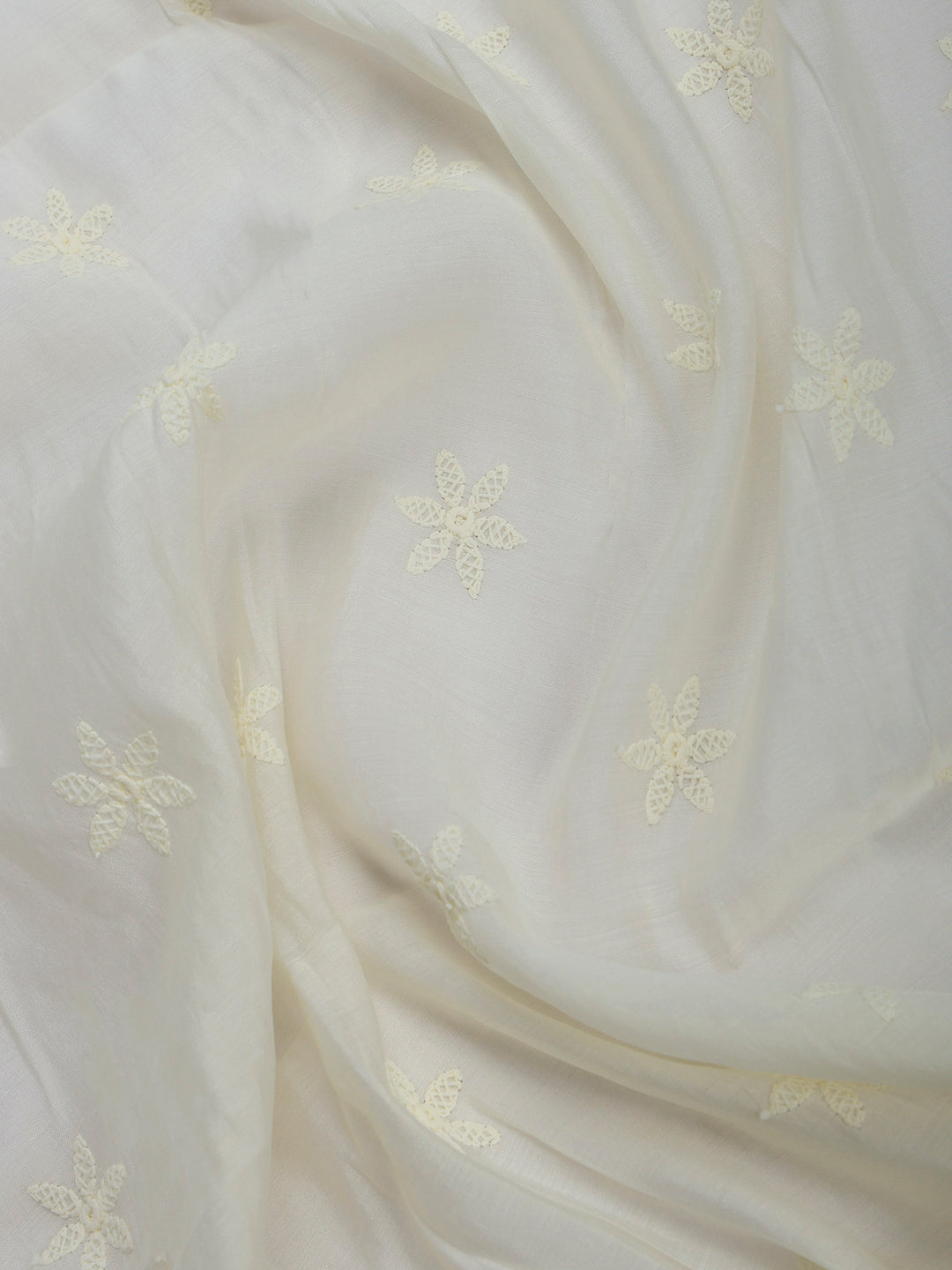 Aqua Green Embroidered Cotton Blend Kurta With Pant &amp; Dupatta