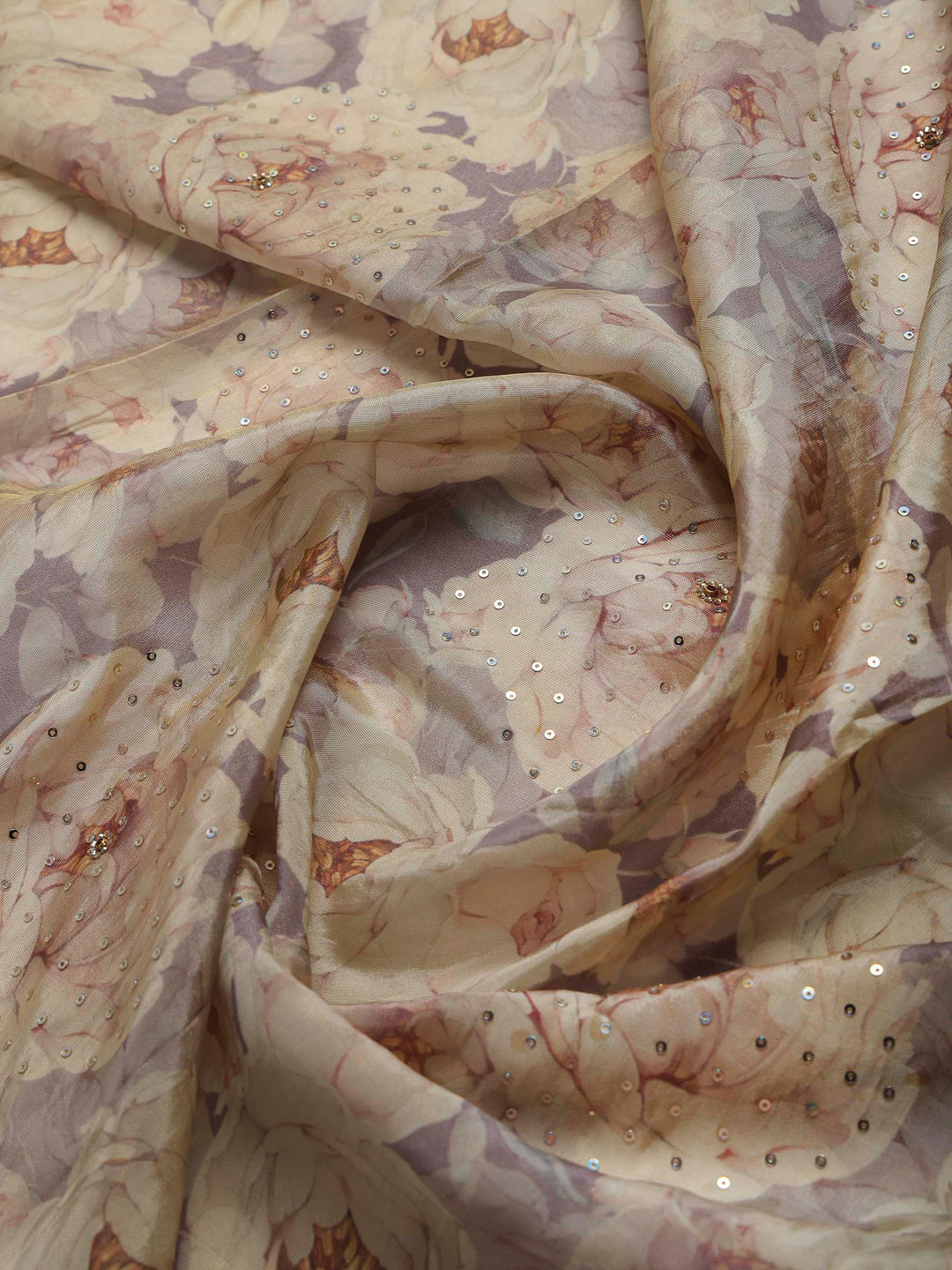 Hyacinth Art Silk Printed Saree