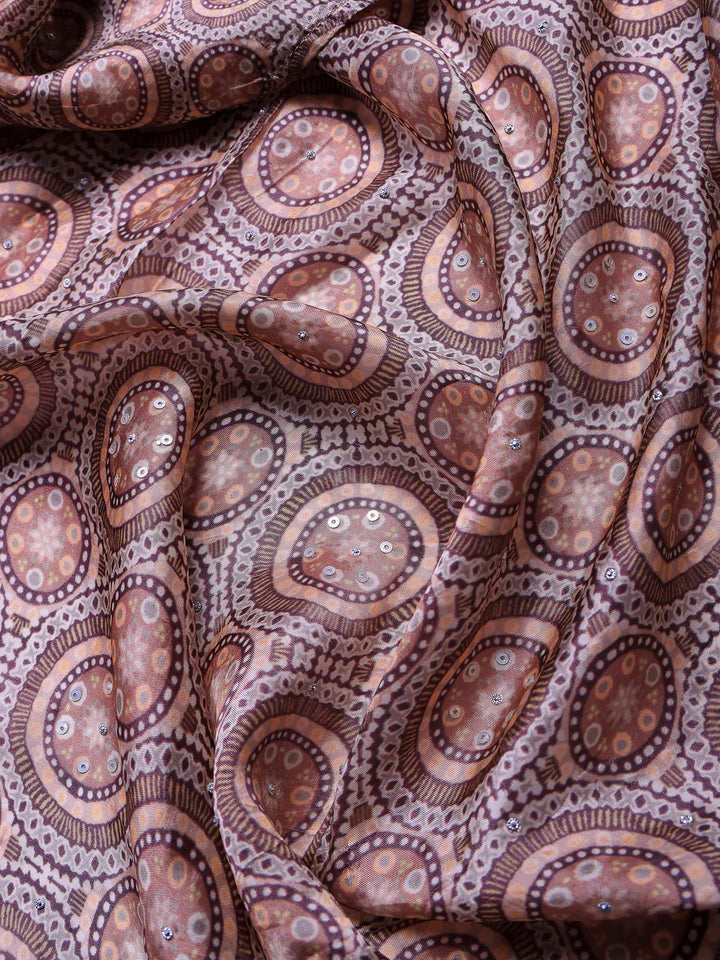 Rani Art Silk Printed Saree