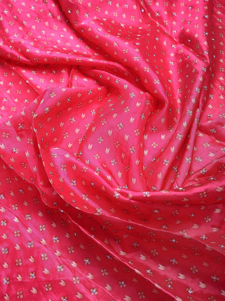 Rani Art Silk Printed Saree
