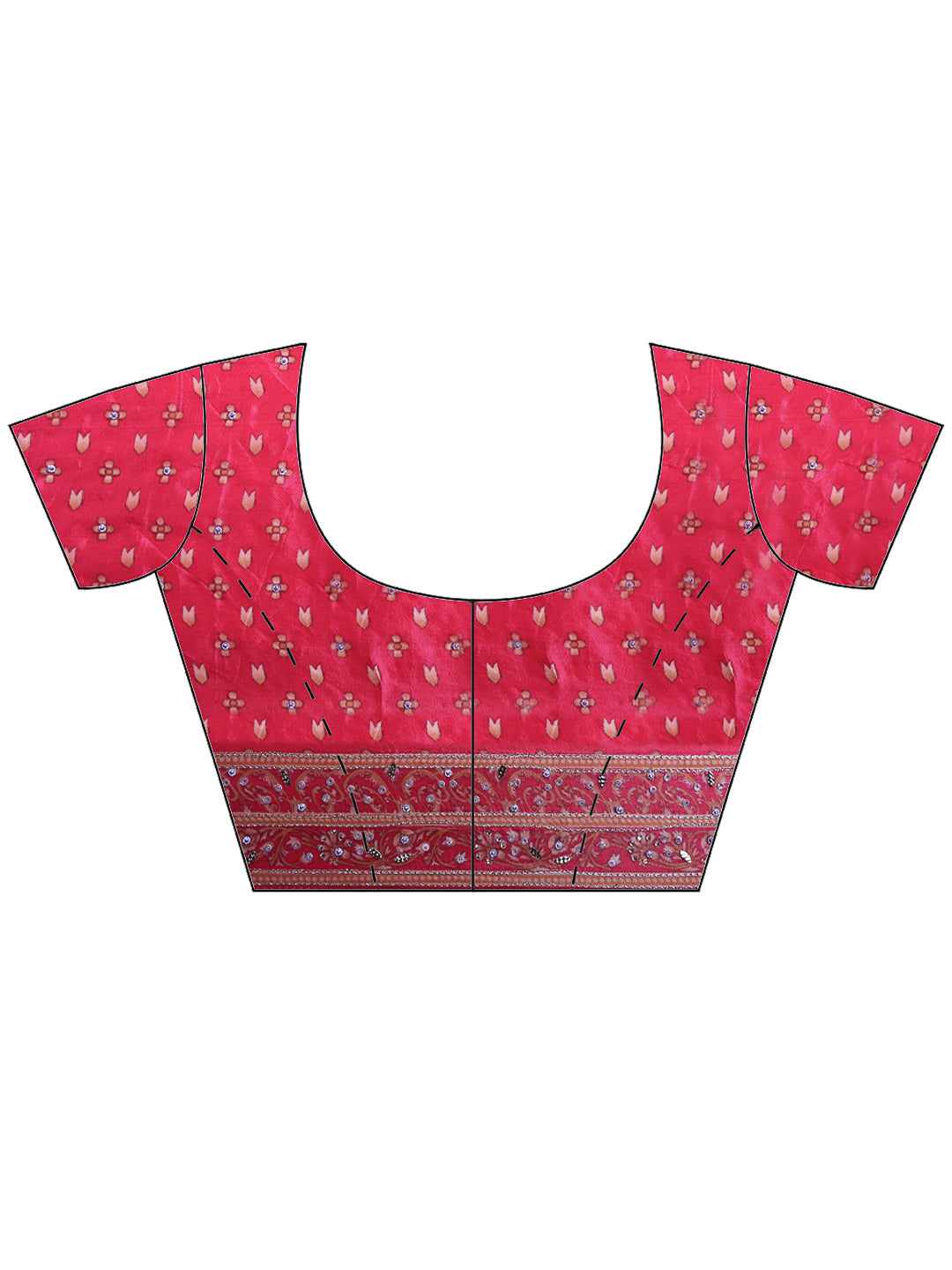 Rani Art Silk Printed Saree