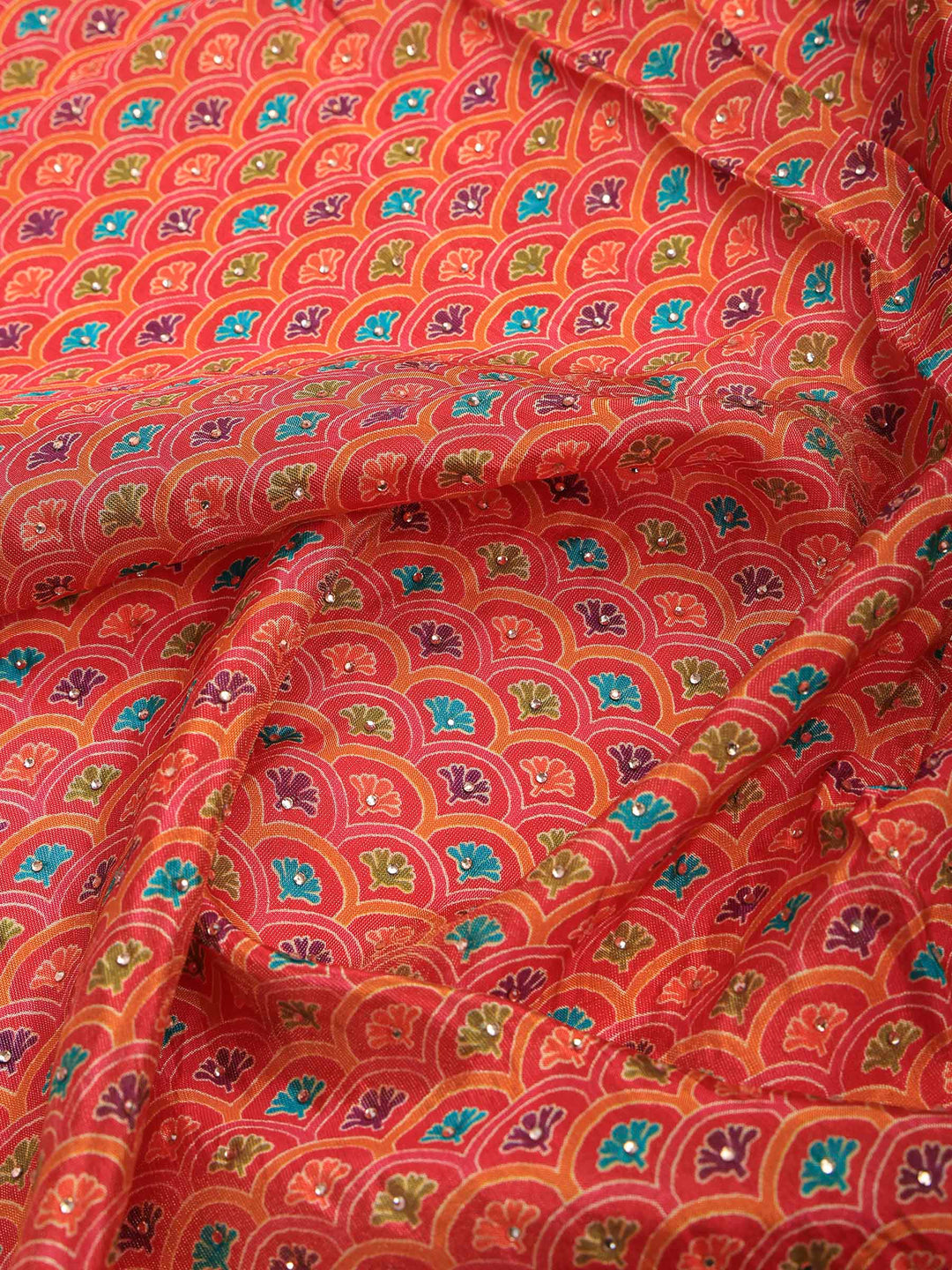 Rani Art Silk Printed Saree