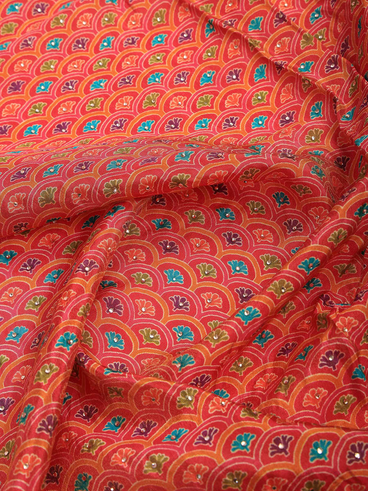 Rani Art Silk Printed Saree