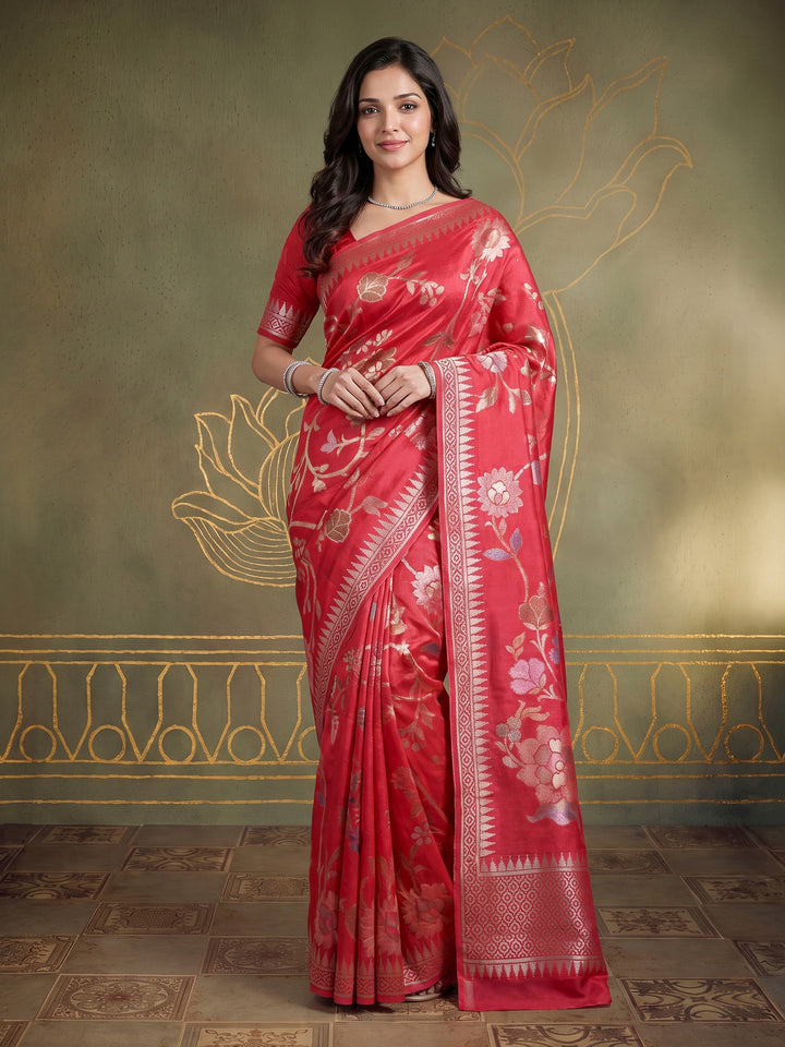 Rani Art Silk Woven Saree