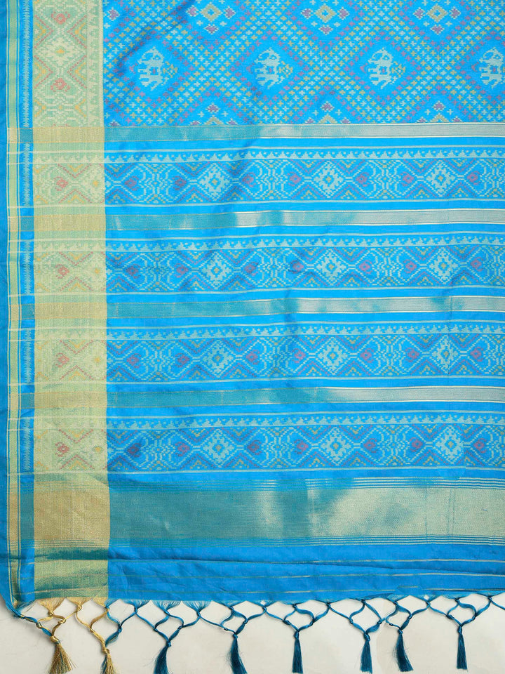 Firozee Art Silk Woven Saree