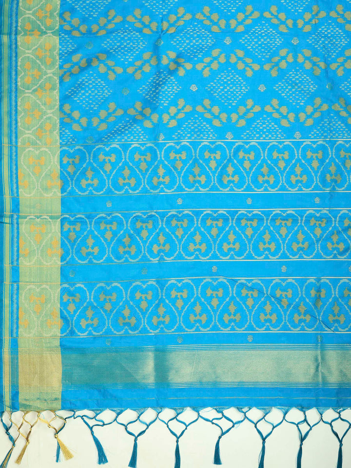 Firozee Art Silk Woven Saree