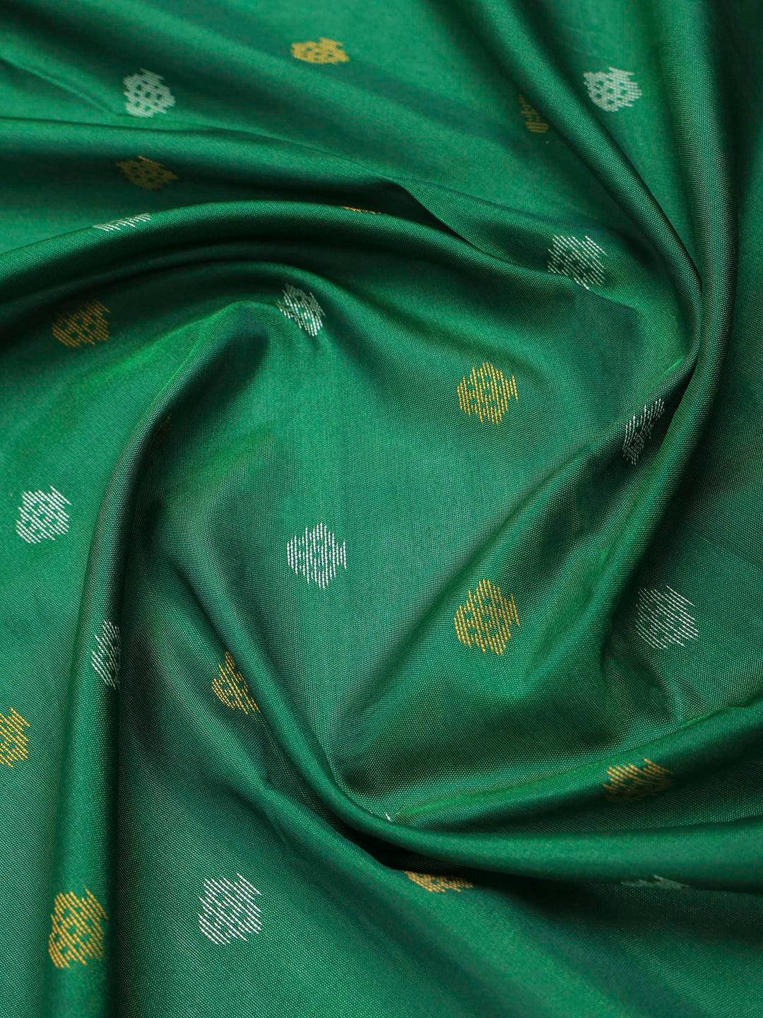 Green Art Silk Woven Saree