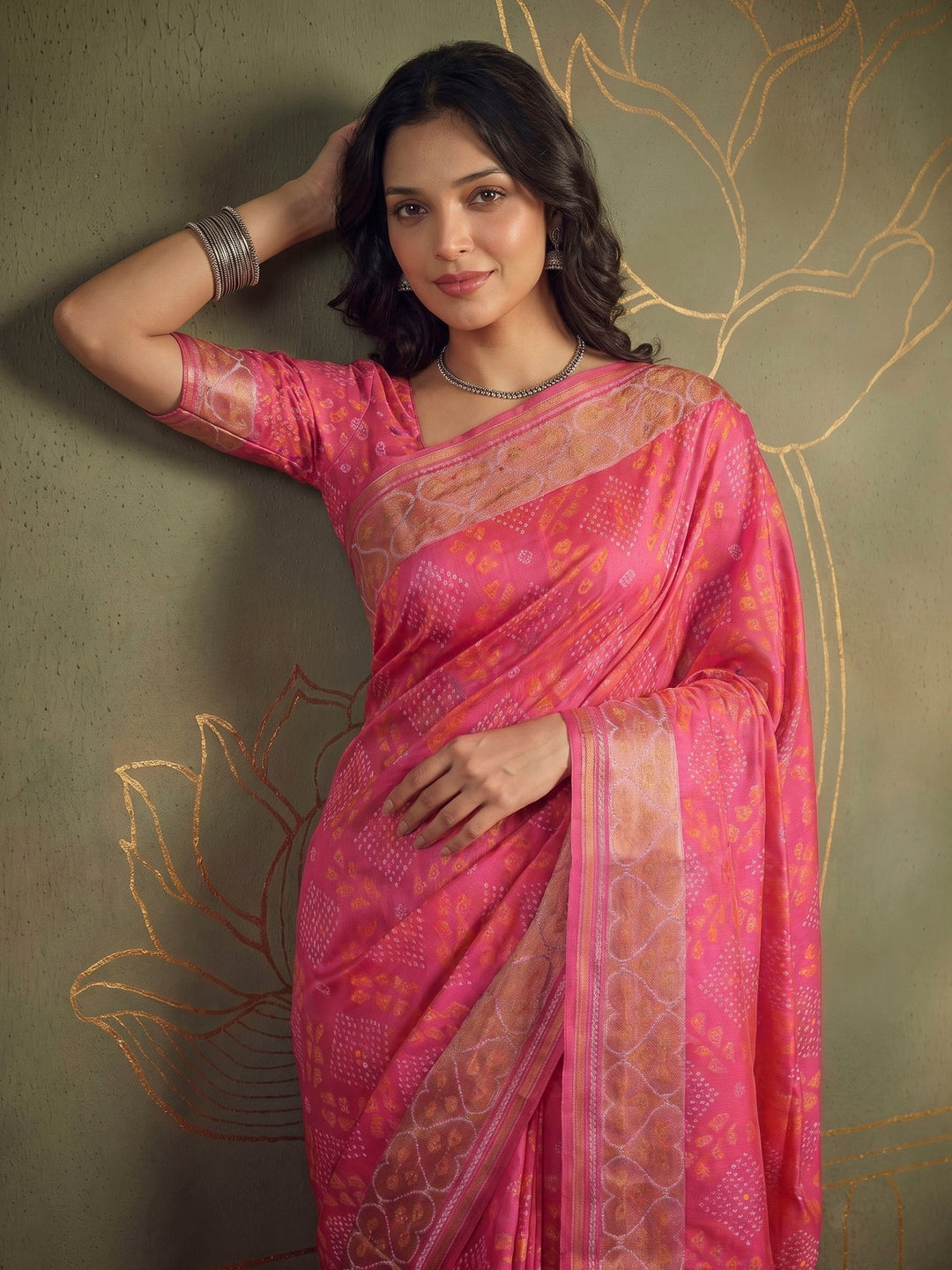 Rani Art Silk Woven Saree