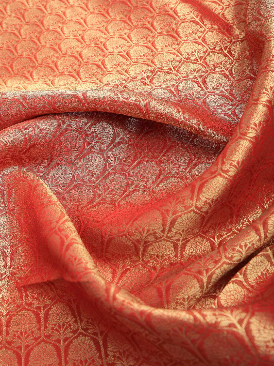 Mustard Tissue Plain Saree