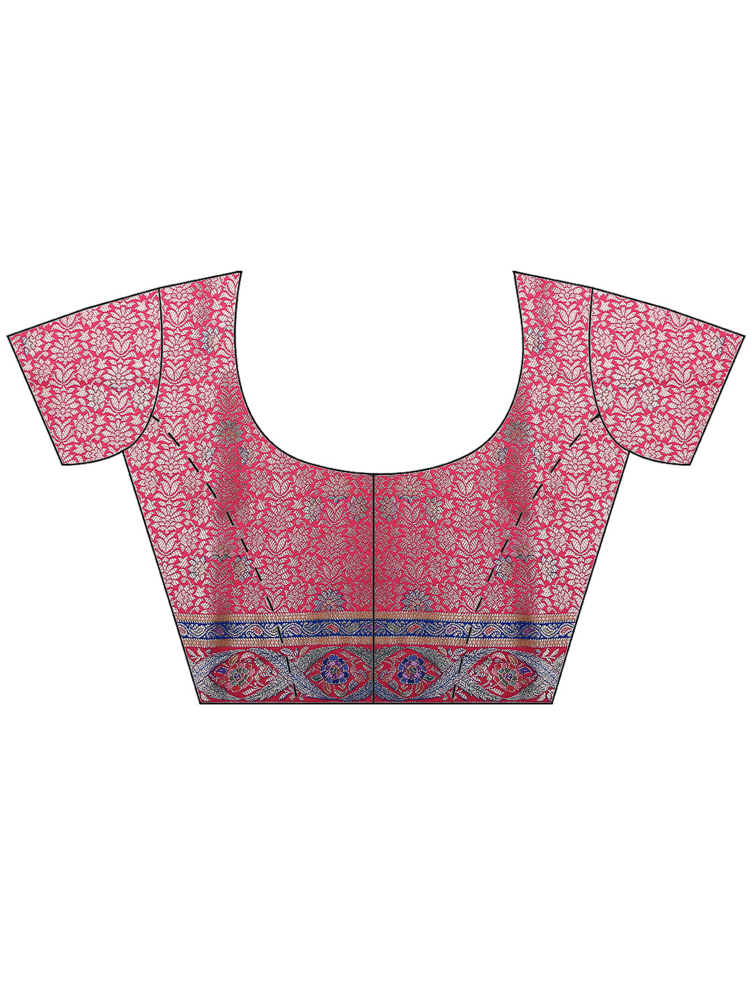 Rani Dola Silk Woven Saree