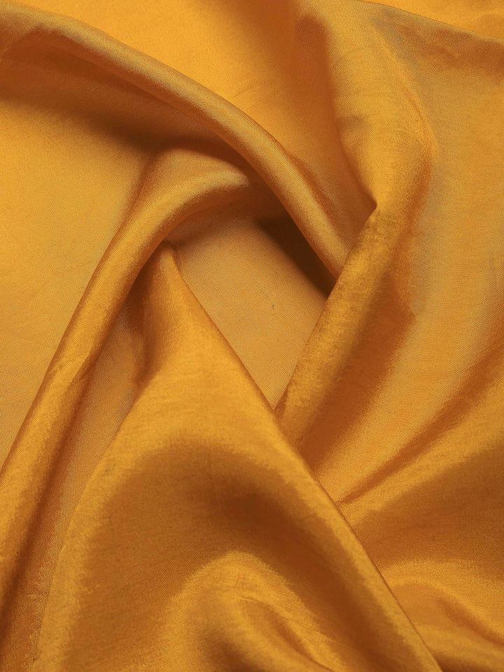 Mustard Dola Silk Woven Saree