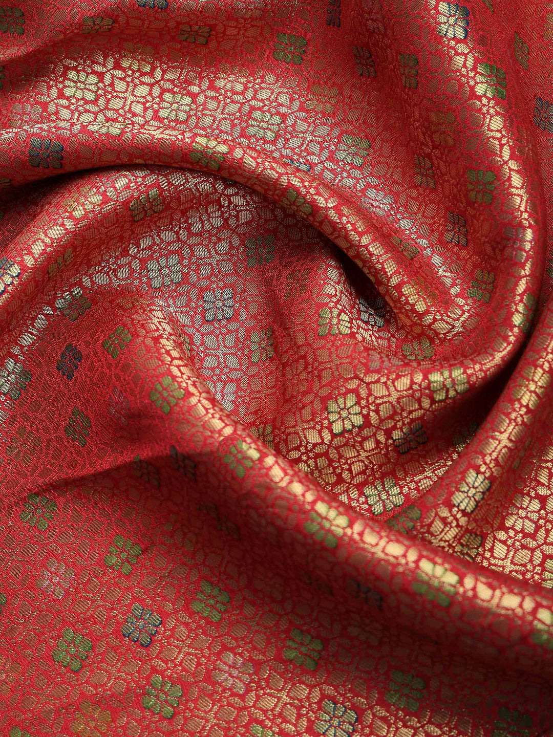 Pista Green Dola Silk Woven Saree