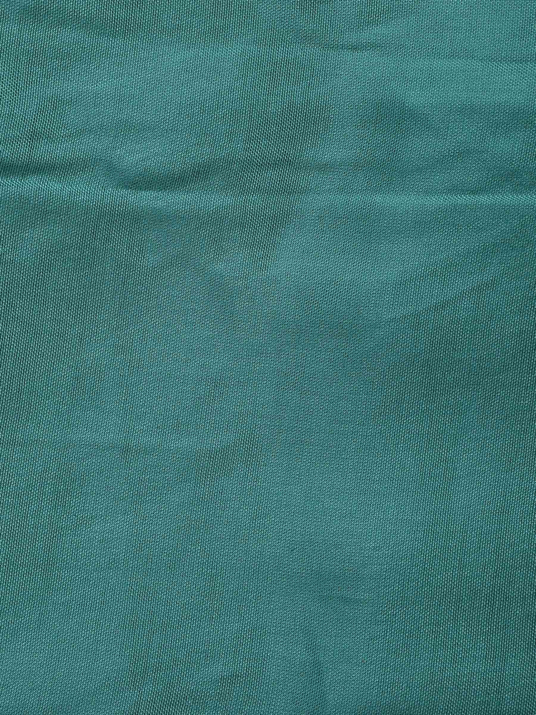 Green Tissue Printed Unstitched Dress Material