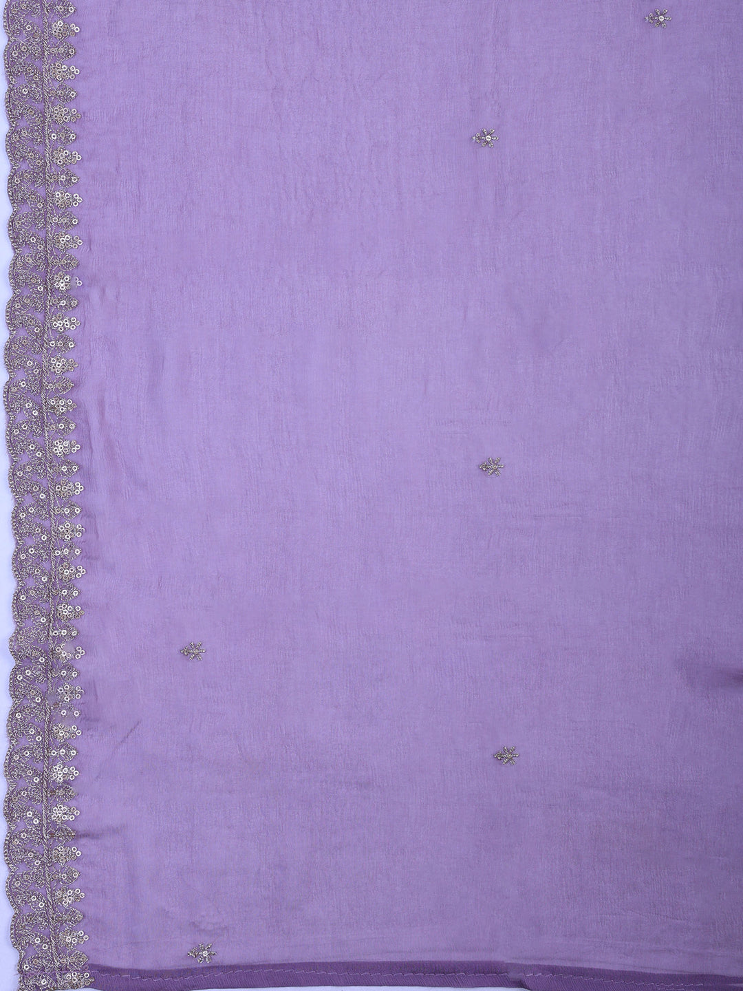 Mauve Tissue Printed Unstitched Dress Material