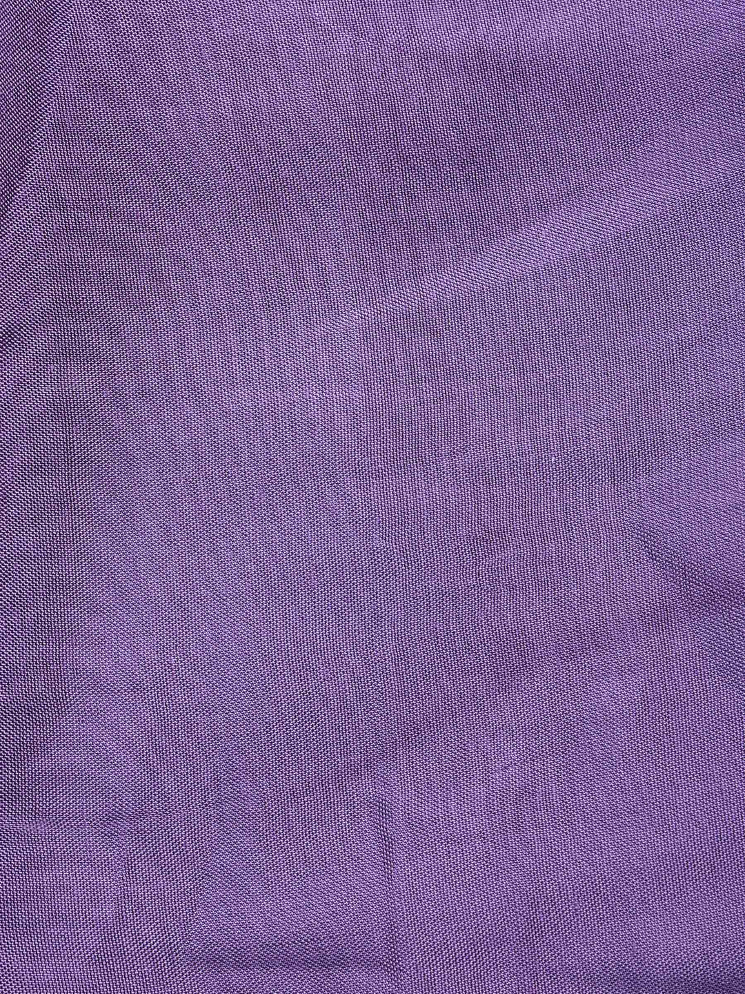 Mauve Tissue Printed Unstitched Dress Material