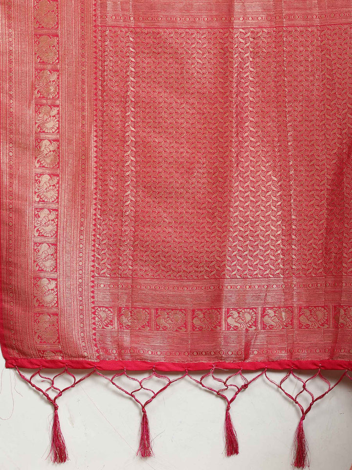 Plain Crepe Saree