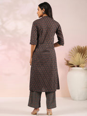 Printed Cotton Kurta Set