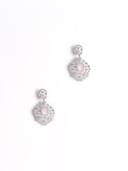 Silver AD Drop Earrings