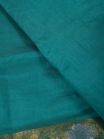Plain Woven Handloom Saree